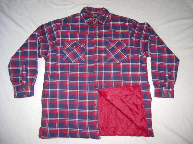 Men Quilted Flannel Shirts - Refurbish Pakistan