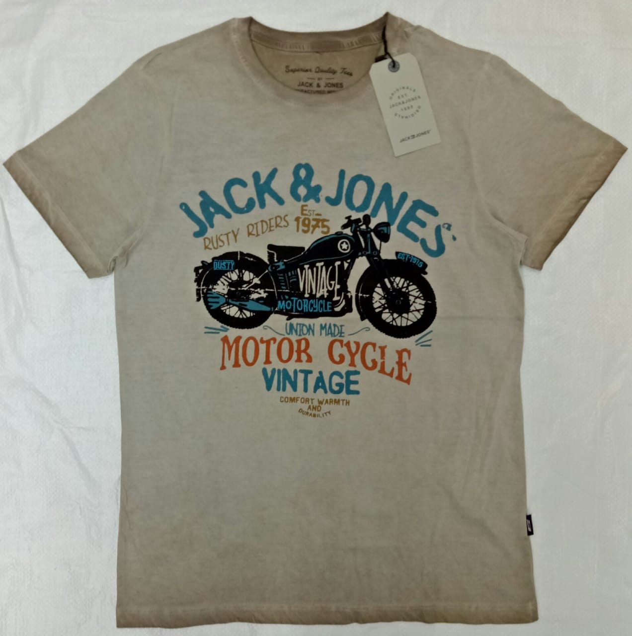 Jack & Jones Men's T Shirt Original India
