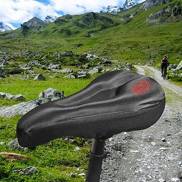 bicycle saddle cover gel