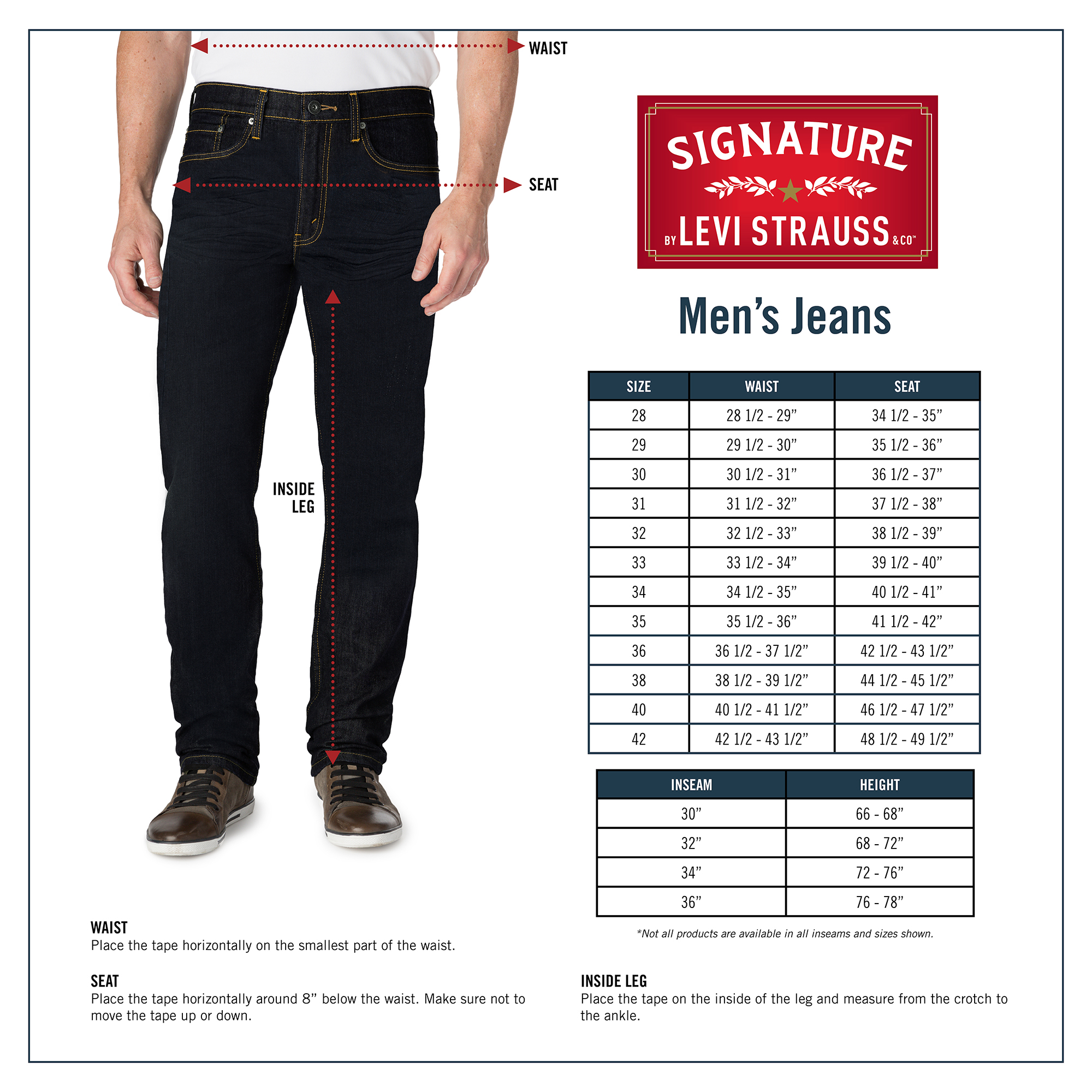 100% NEW Signature by Levi Strauss & Co. USAStock offers | GLOBAL STOCKS