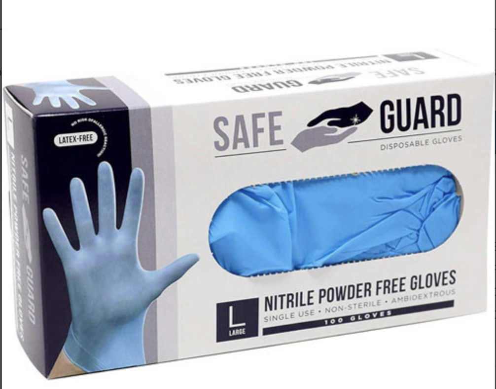 nitrile gloves stock europe