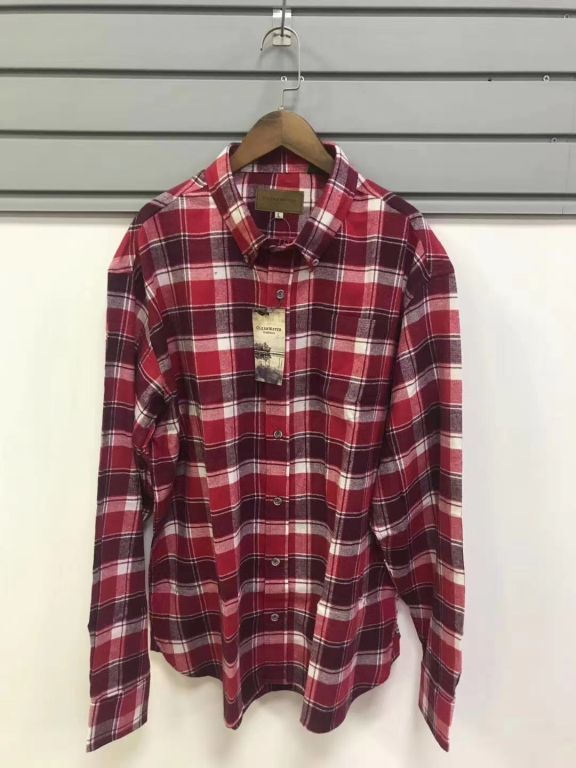 Men's Cotton Flannel Plaid Shirt ChinaStock offers | GLOBAL STOCKS