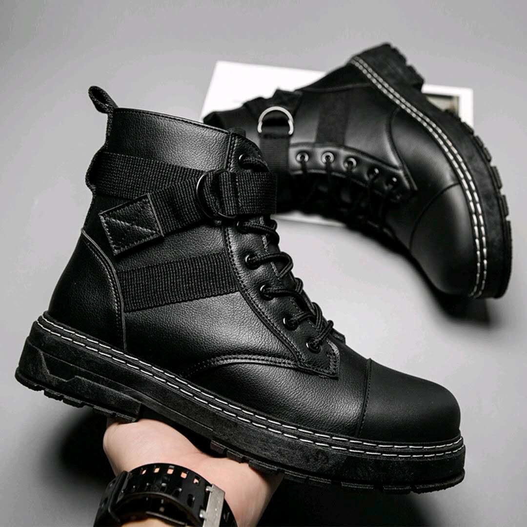 Men's Winter PU Leather Boots China