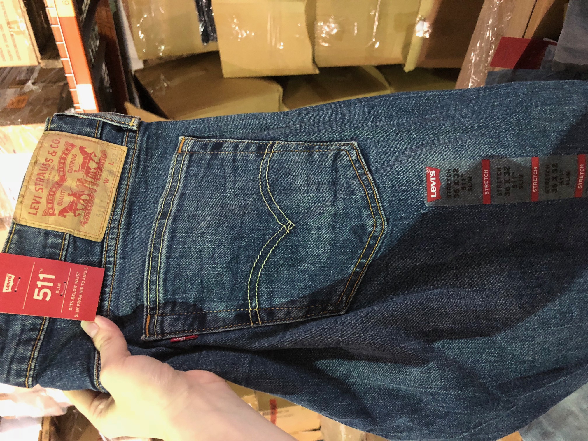 IRREGULAR LEVI'S INCLUDED JACKETS AND ACCESSORIES USA