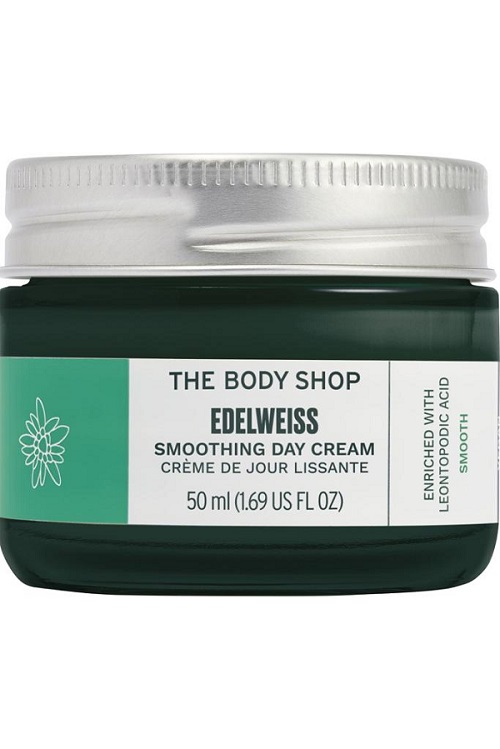 BODY SHOP Smoothing Day Cream EDELWEISS 50ml Europe