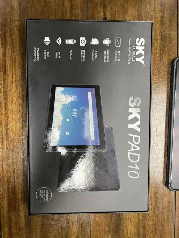 SKY PAD 10 tablet Unlocked Wifi Android 12 USA